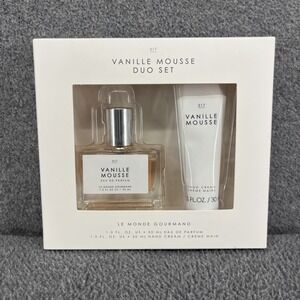 Le Monde Gourmand Vanille Mousse Duo Eau De Parfum Hand Cream Gift Set 1 oz